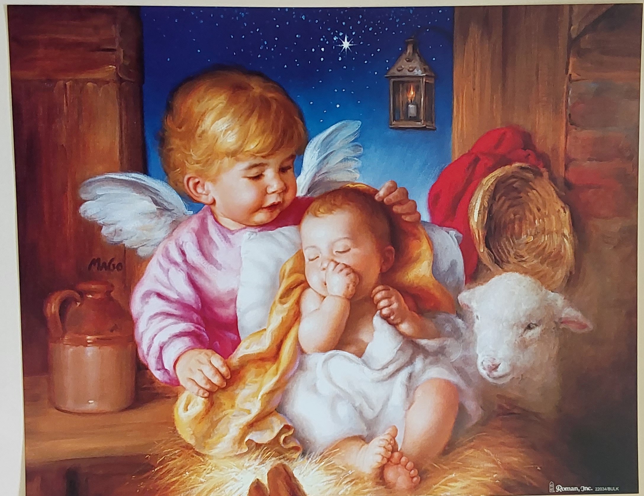 Angel With Baby Jesus